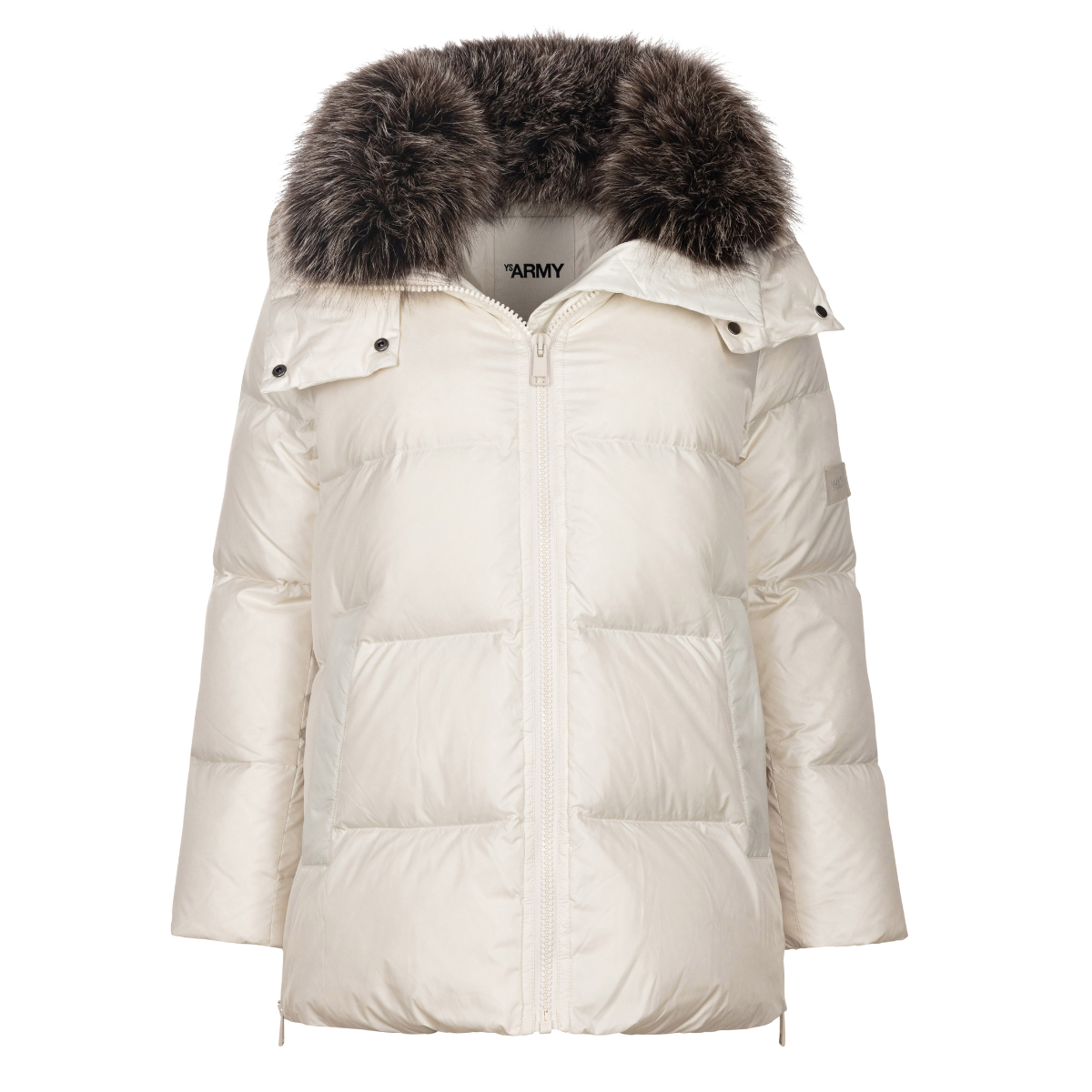 A-Line Tech Down Jacket White