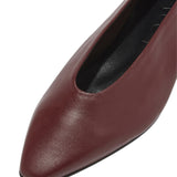 Betty Nappa Leather- Port