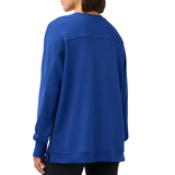 After Class Yoke Sweat Prussian Blue
