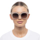 Air Heart Sunglasses Oatmeal