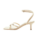 Libby Leather Sandals Creamy