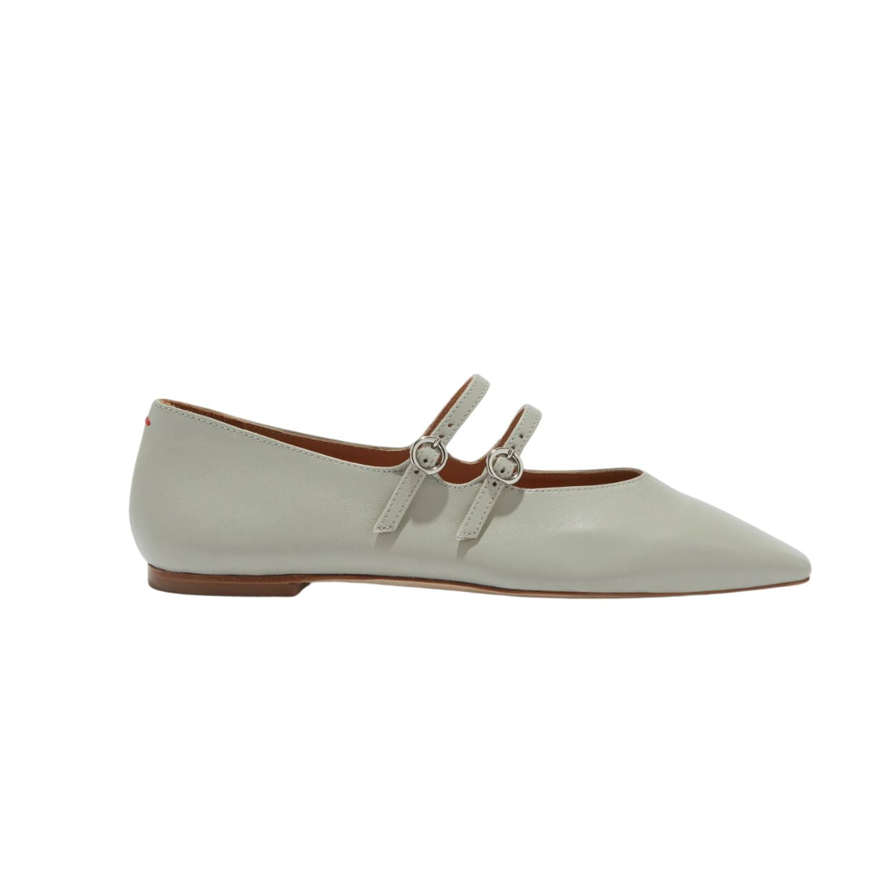 Franny Leather Flats Cloud
