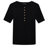 Alessia Tee Black