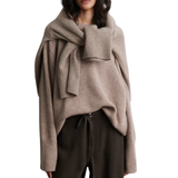 Alpha Knit O Neck Fallen Rock