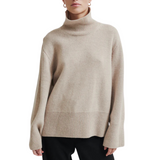 Alpha Knit T-Neck Pumice Stone