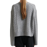 Alphine Knit Cardigan Grey