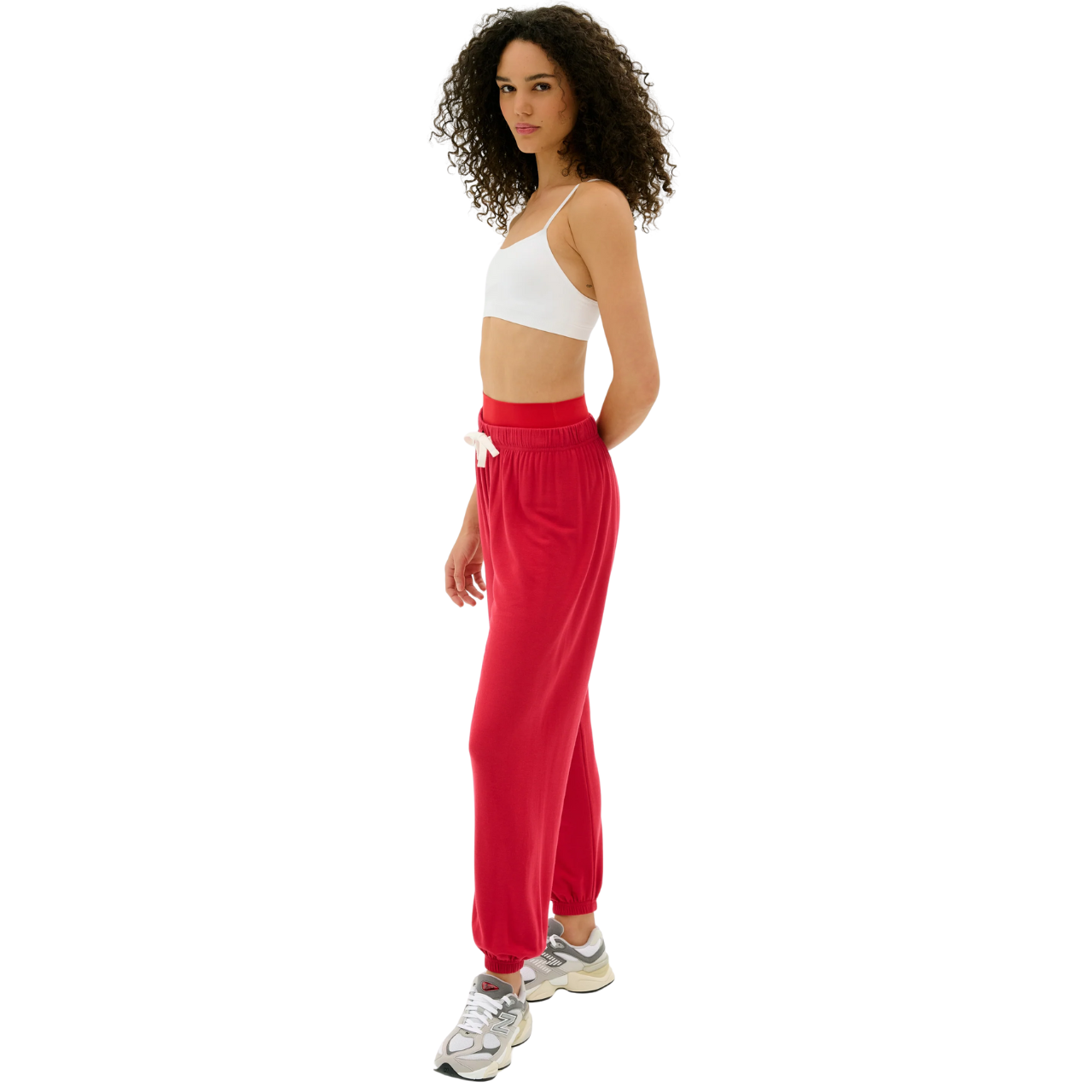 Andie Fleece Sweatpant Pirate Red