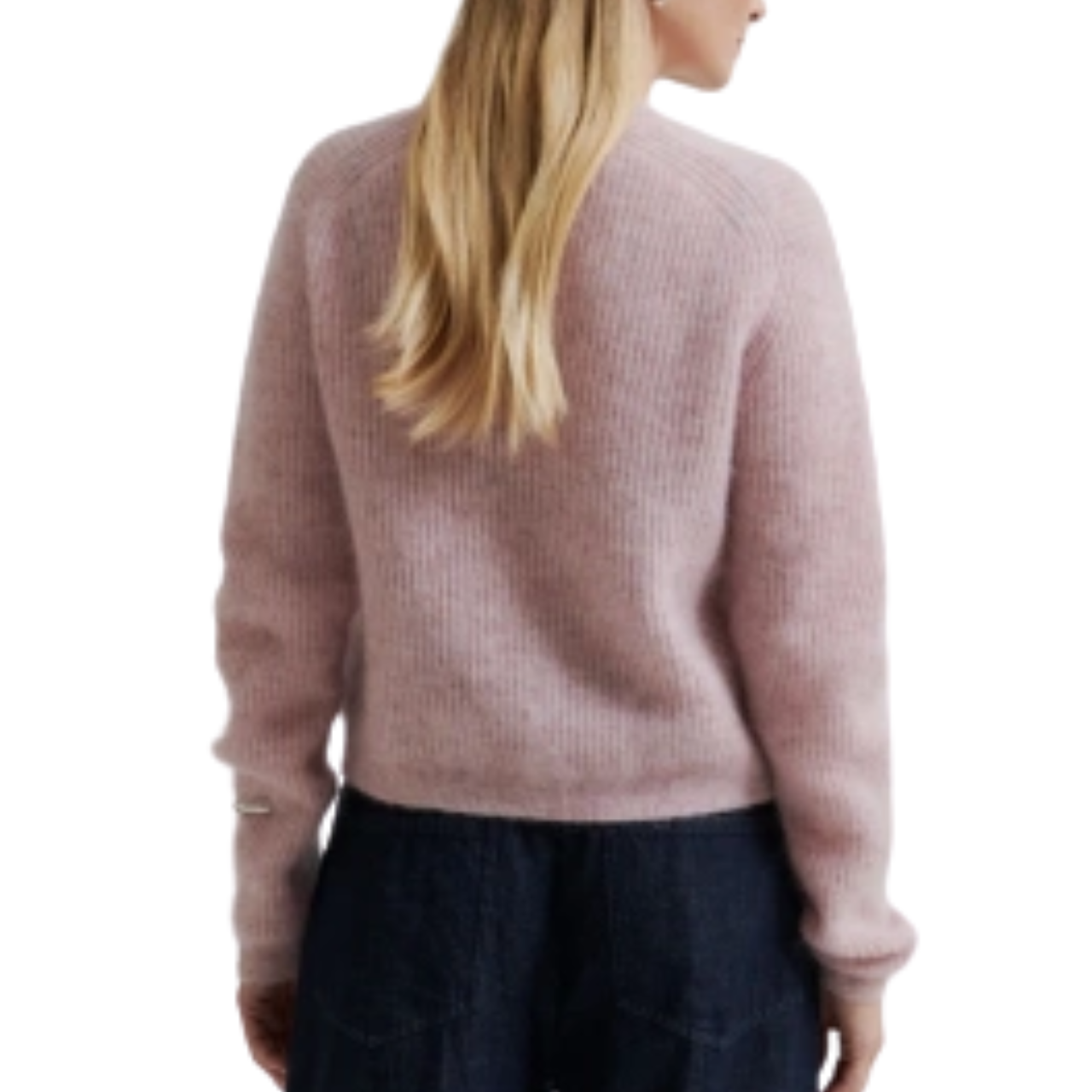 Andrea Knit  Cardigan Sepia Rose