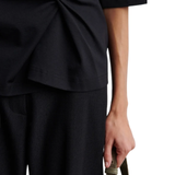 Arkai Drape Tee Black