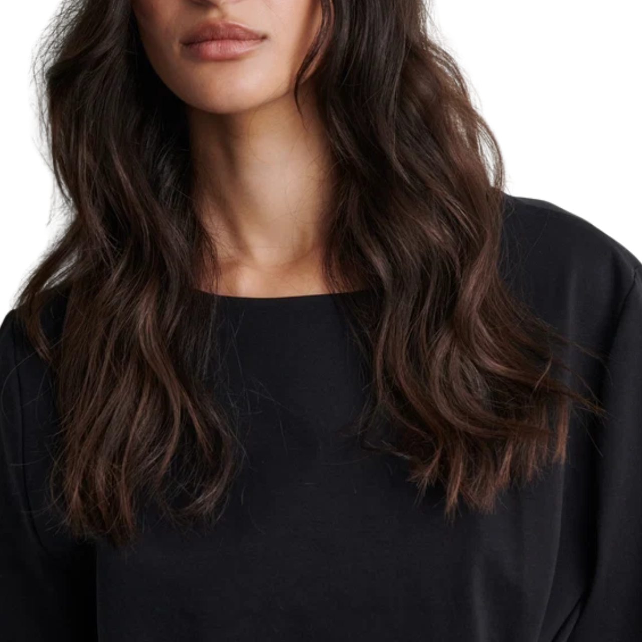Arkai Drape Tee Black