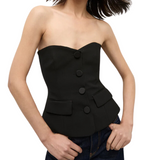 Arlette Bustier Black