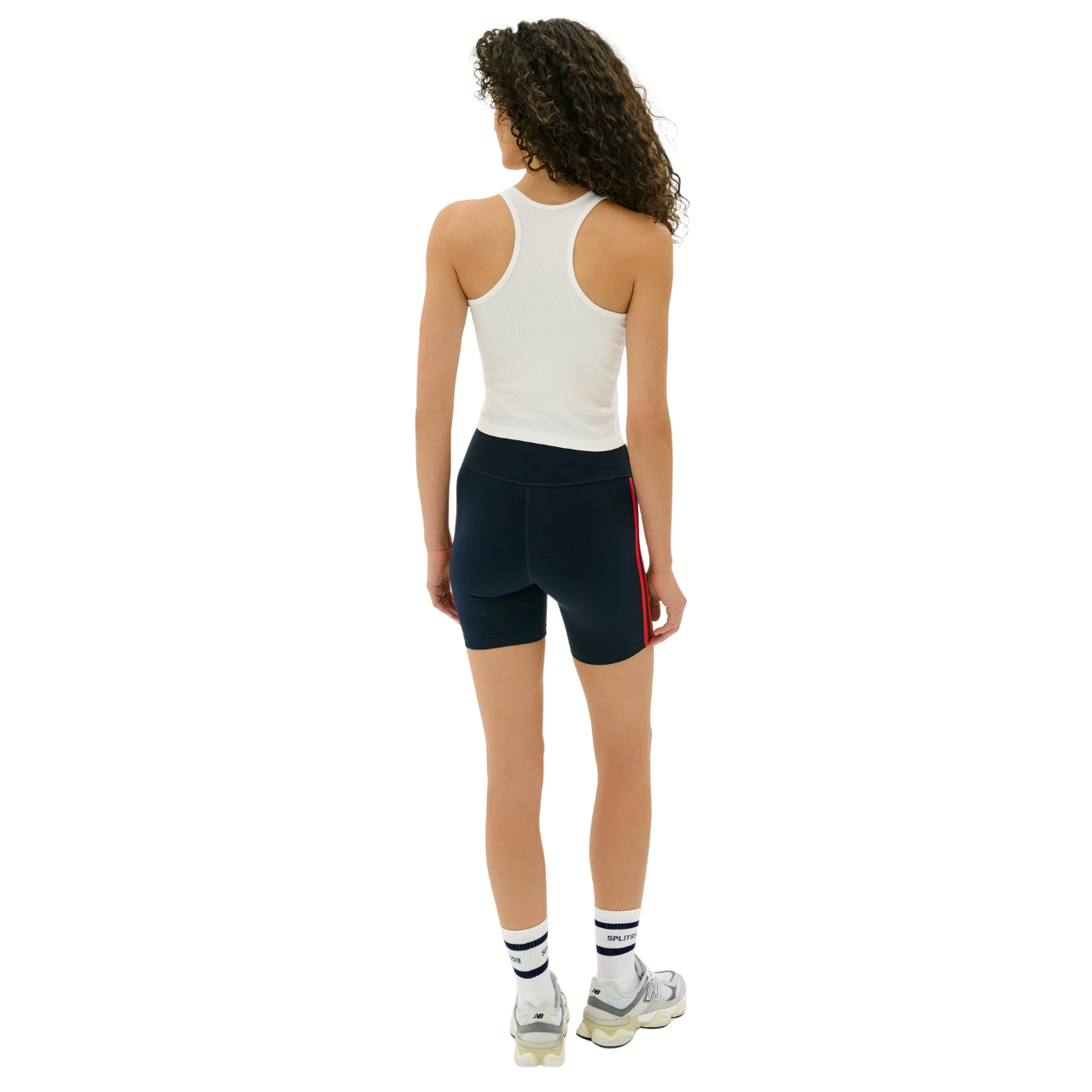 Ashby Rib Tank White