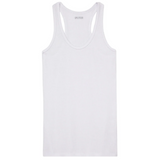 Ashby Rib Tank White