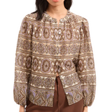 Ashlynn Top Stone Khaki