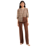 Ashlynn Top Stone Khaki