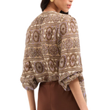 Ashlynn Top Stone Khaki