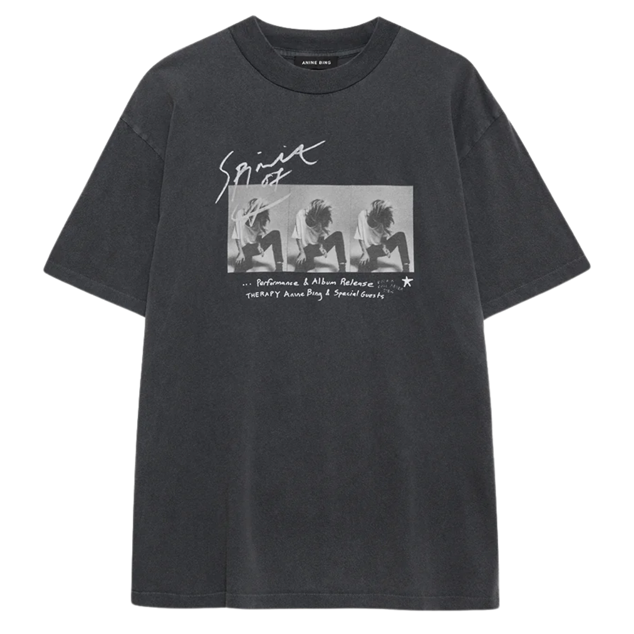 Ashton Tee Washed Black
