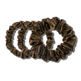 Assorted Scrunchies Dark Brown