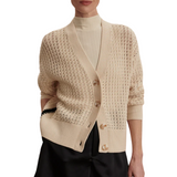 Astell Relaxed Knit Cardigan Birch