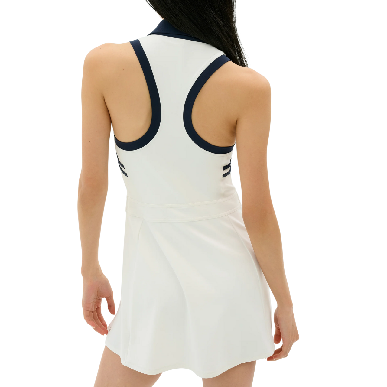 Austin Rigor Dress White/Indigo