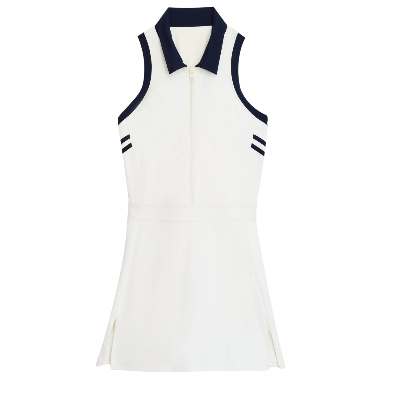 Austin Rigor Dress White/Indigo