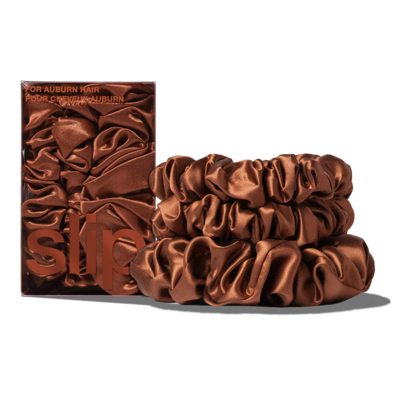 Back to Basics Midi-Large Scrunchie Set Auburn