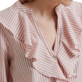 Becka Frill Shirt Rose