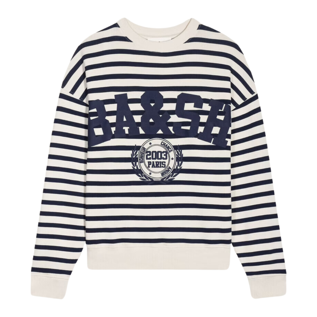 Benjamin Sweat Navy Stripe