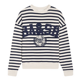 Benjamin Sweat Navy Stripe