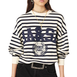 Benjamin Sweat Navy Stripe