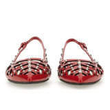 Bizarre Red Sling Back