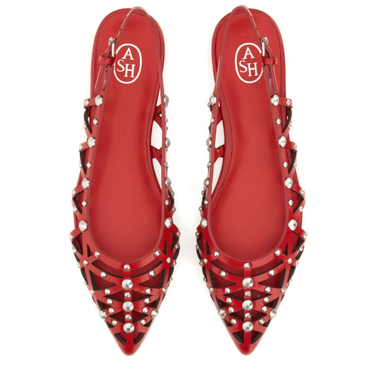 Bizarre Red Sling Back
