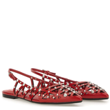 Bizarre Red Sling Back