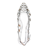 Bizarre Sling Back Silver