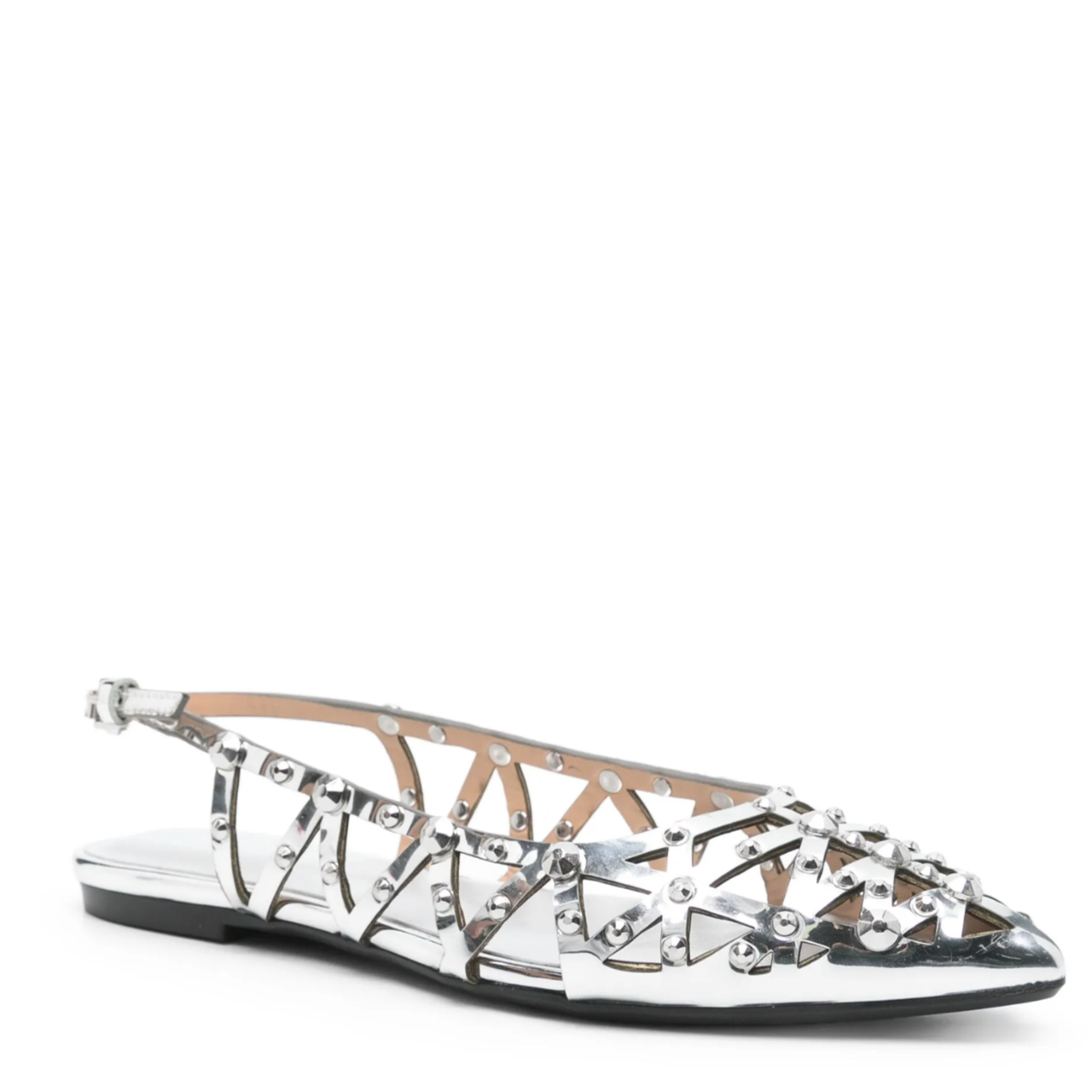 Bizarre Sling Back Silver
