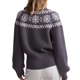 Bowen Fairisle Pullover Grey Marl