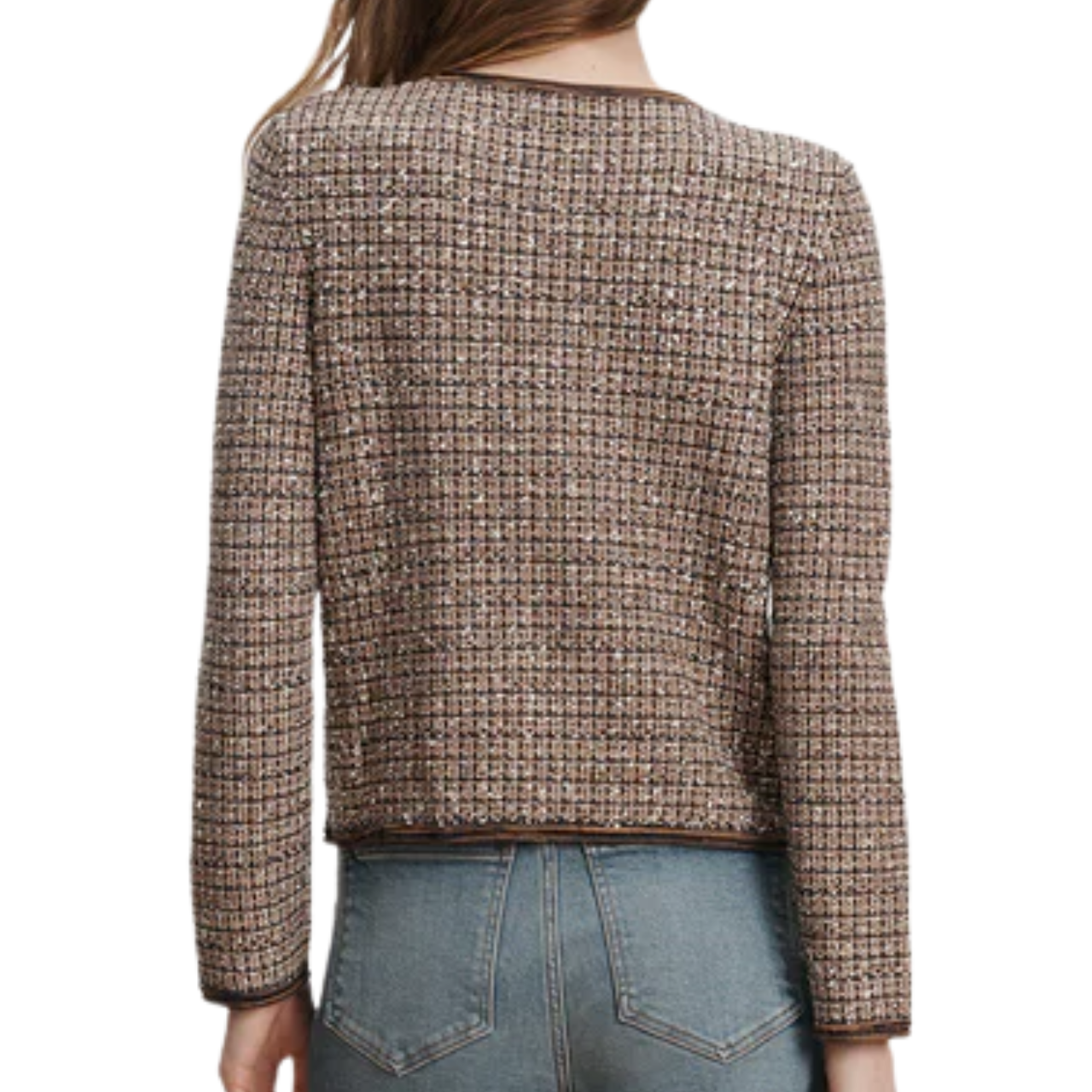 Brisa Knit Jacket Acorn