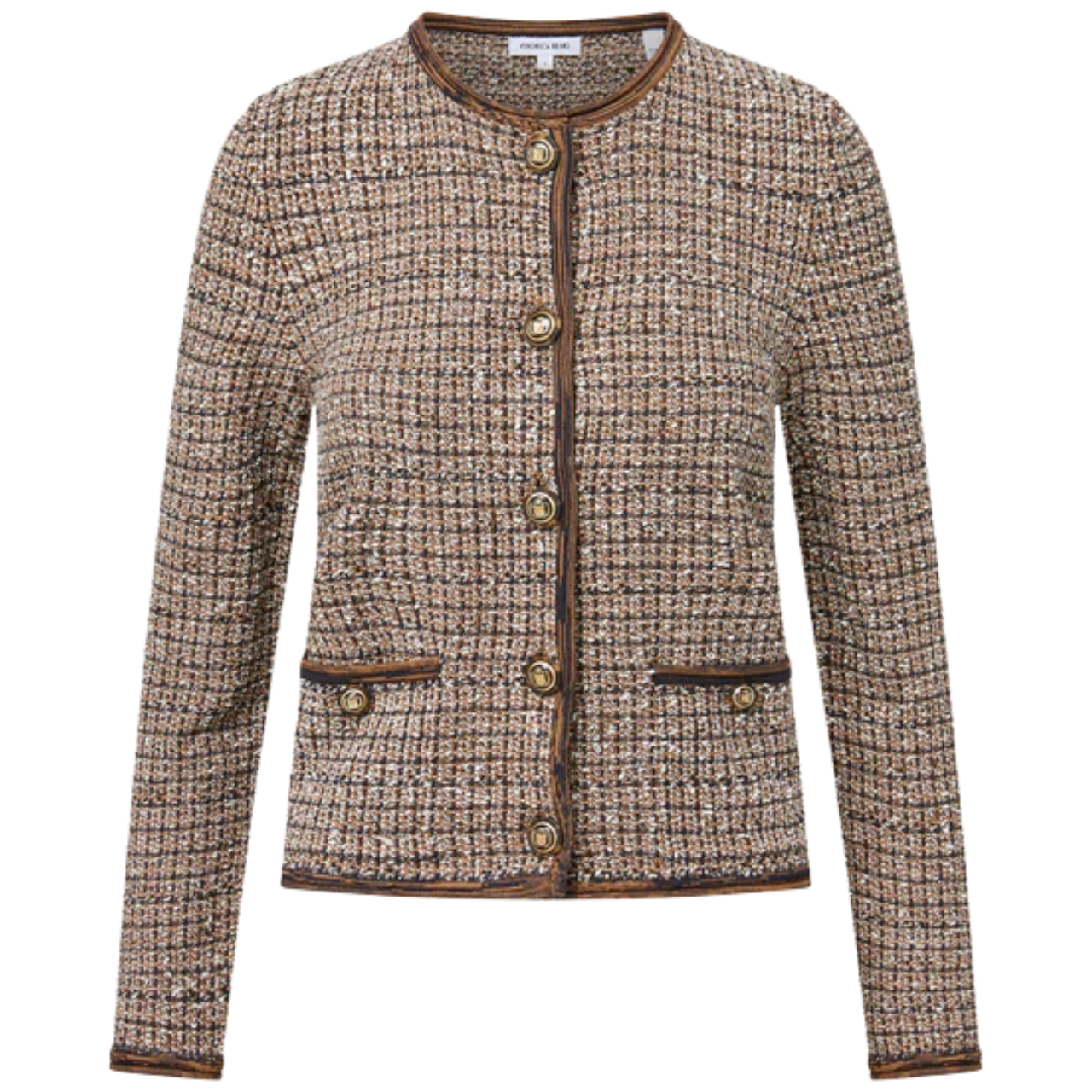 Brisa Knit Jacket Acorn