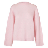 Brook Knit Drop Shoulder Bloom Pink