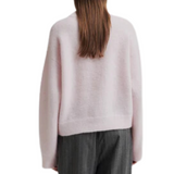 Brook Knit Drop Shoulder Bloom Pink