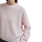 Brook Knit Drop Shoulder Bloom Pink