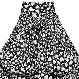 Brook Top Black & White Heart