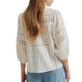 Brunie Blouse Ecru