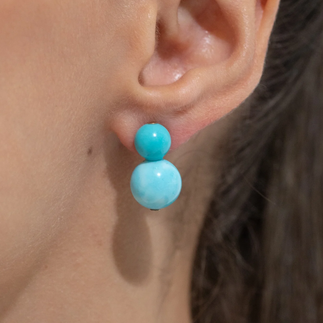 Cara Earrings Turquoise