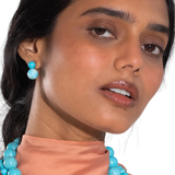 Cara Earrings Turquoise