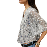 Cara Top Silver