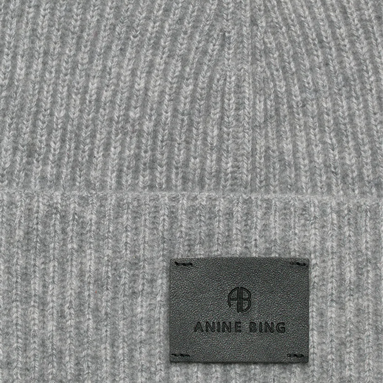 Carley Cashmere Beanie Grey