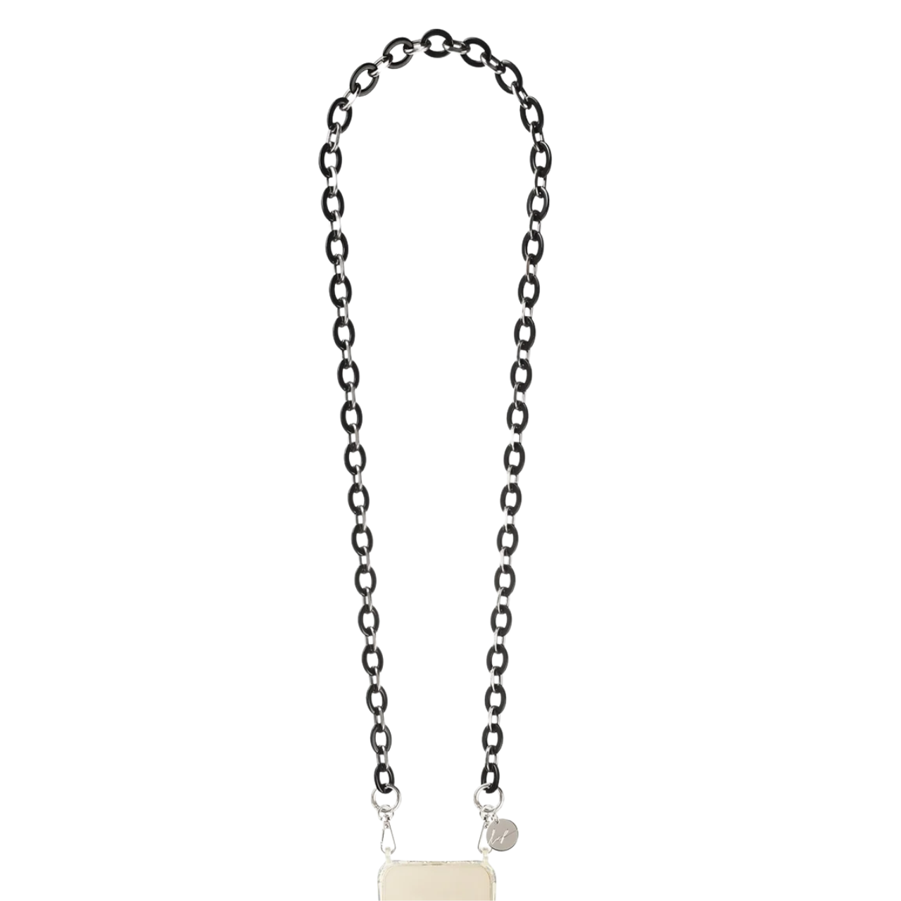 Cassy Black Long Chain 120cm