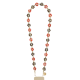 Cassy Fleurs Marron/Orange Chain 120cm