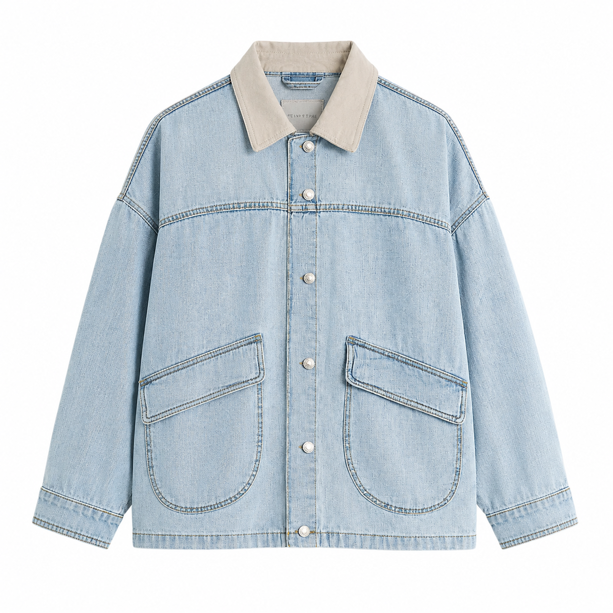 Lemon Denim Jacket Sweet Icing